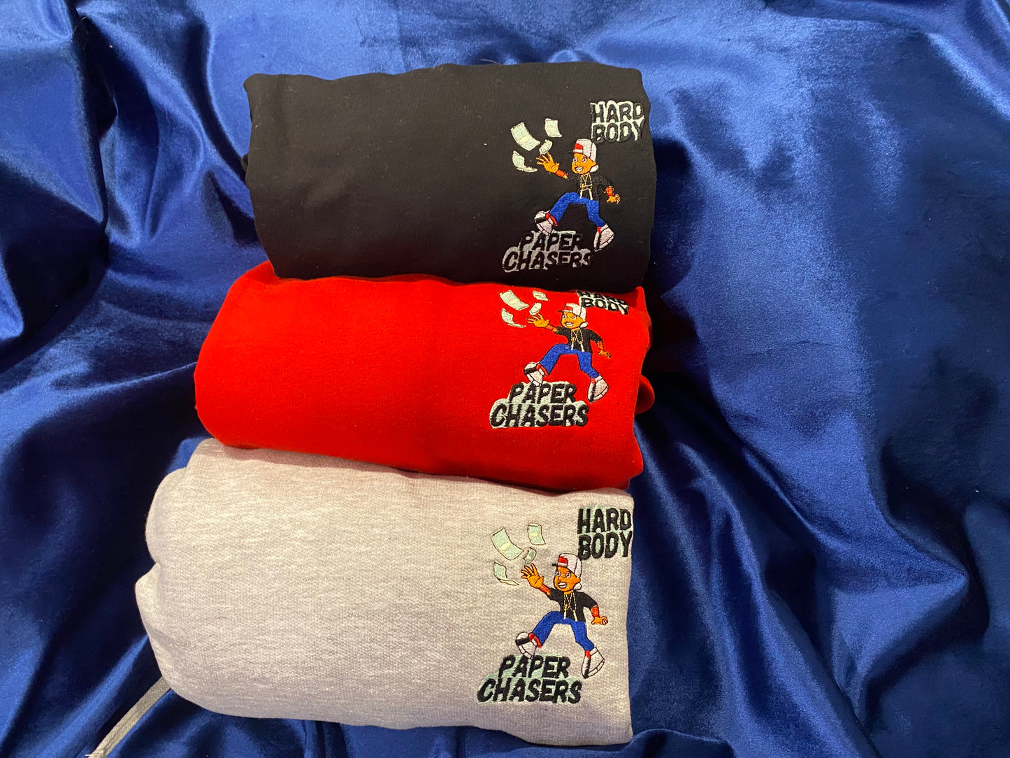 Hard Body Paper Chasers Hoodies